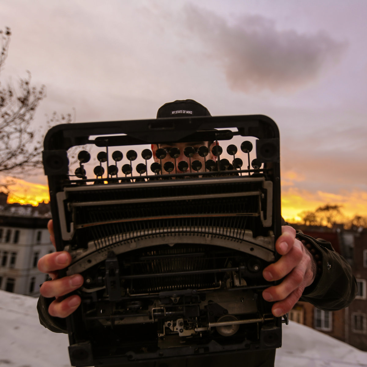 A Skeleton at a Typewriter | Rabbi Darkside