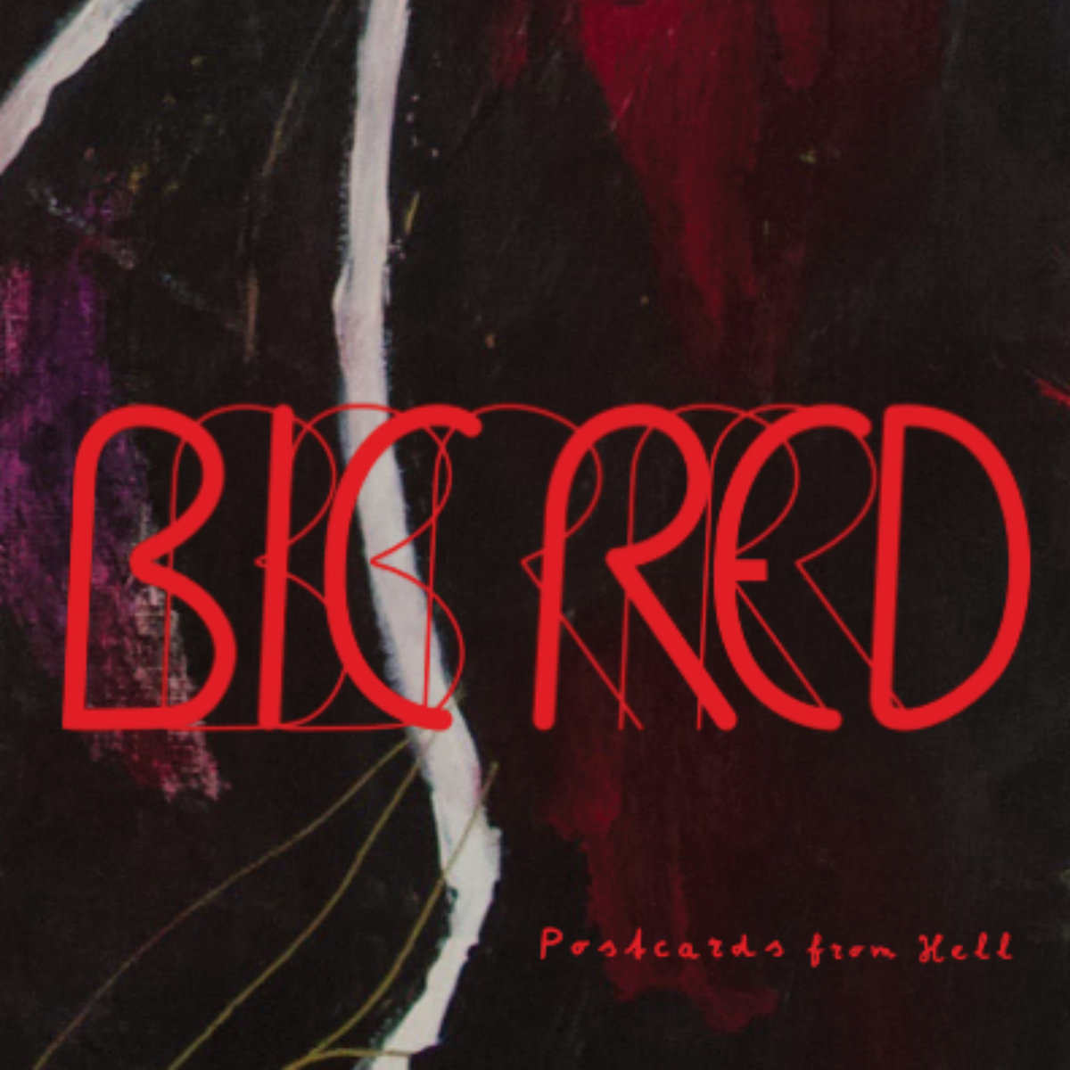 POSTCARDS FROM HELL Bic red