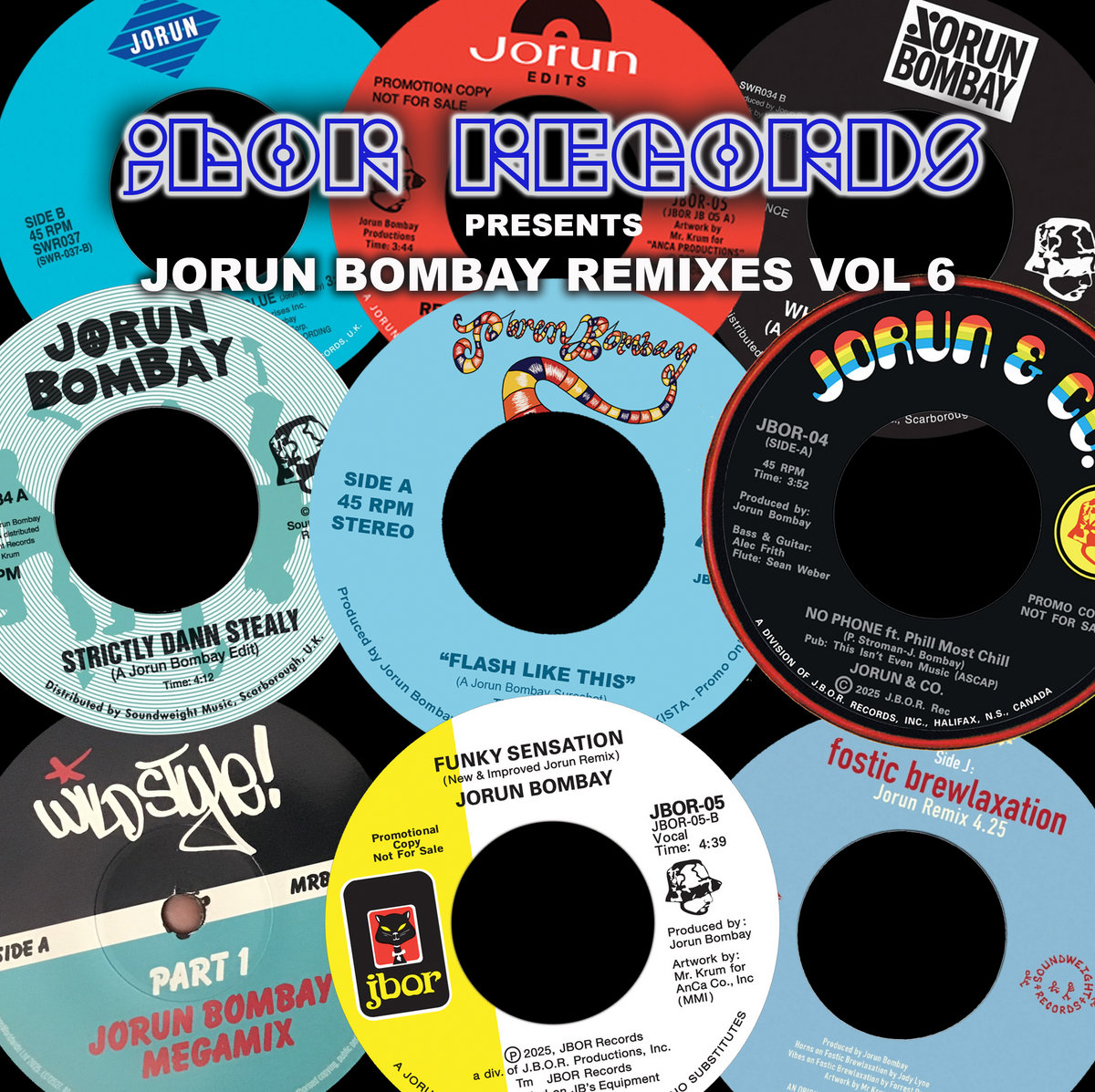 JORUN BOMBAY REMIXES VOL 6 | Jorun Bombay