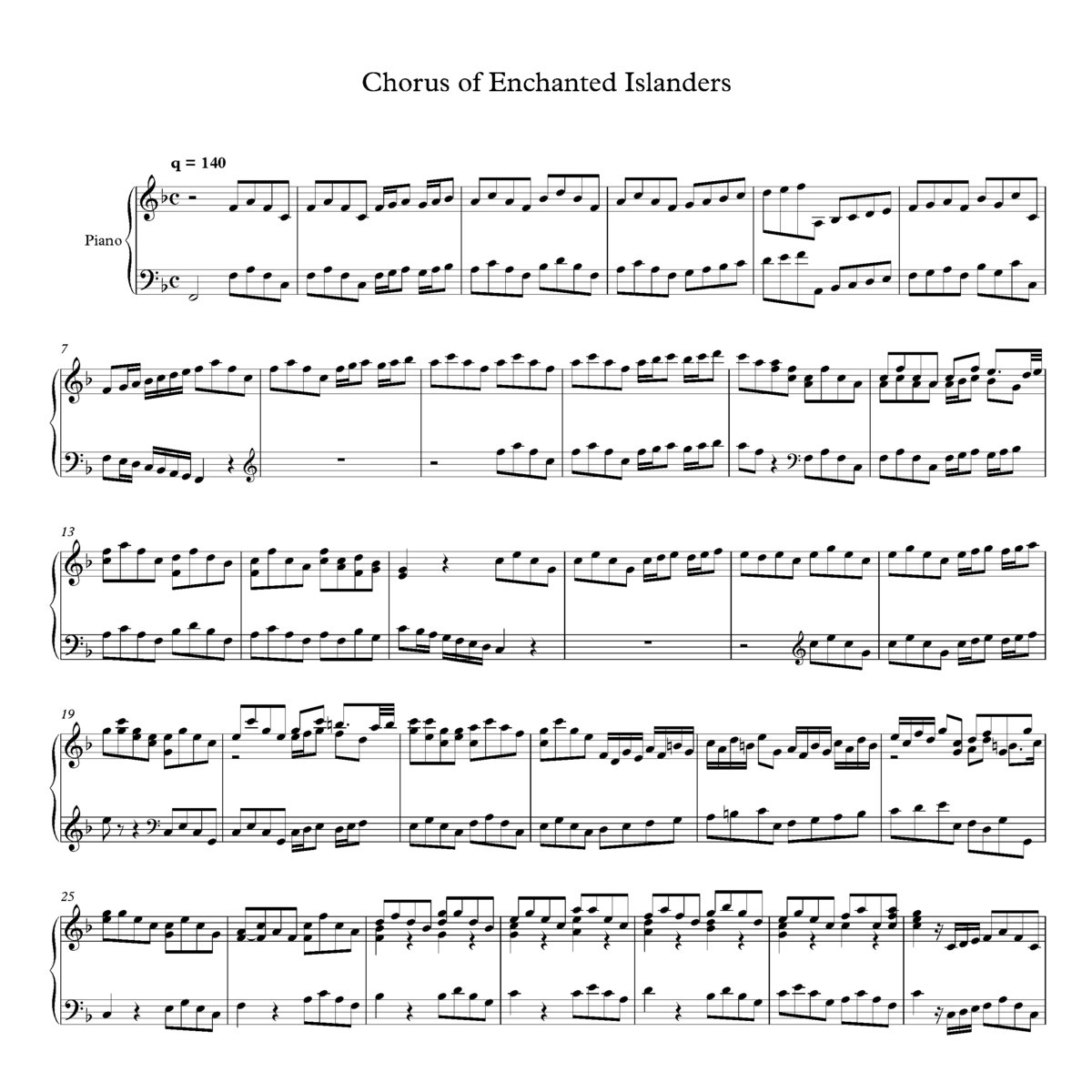 Chorus of Enchanted Islanders Choral Music Practice Files