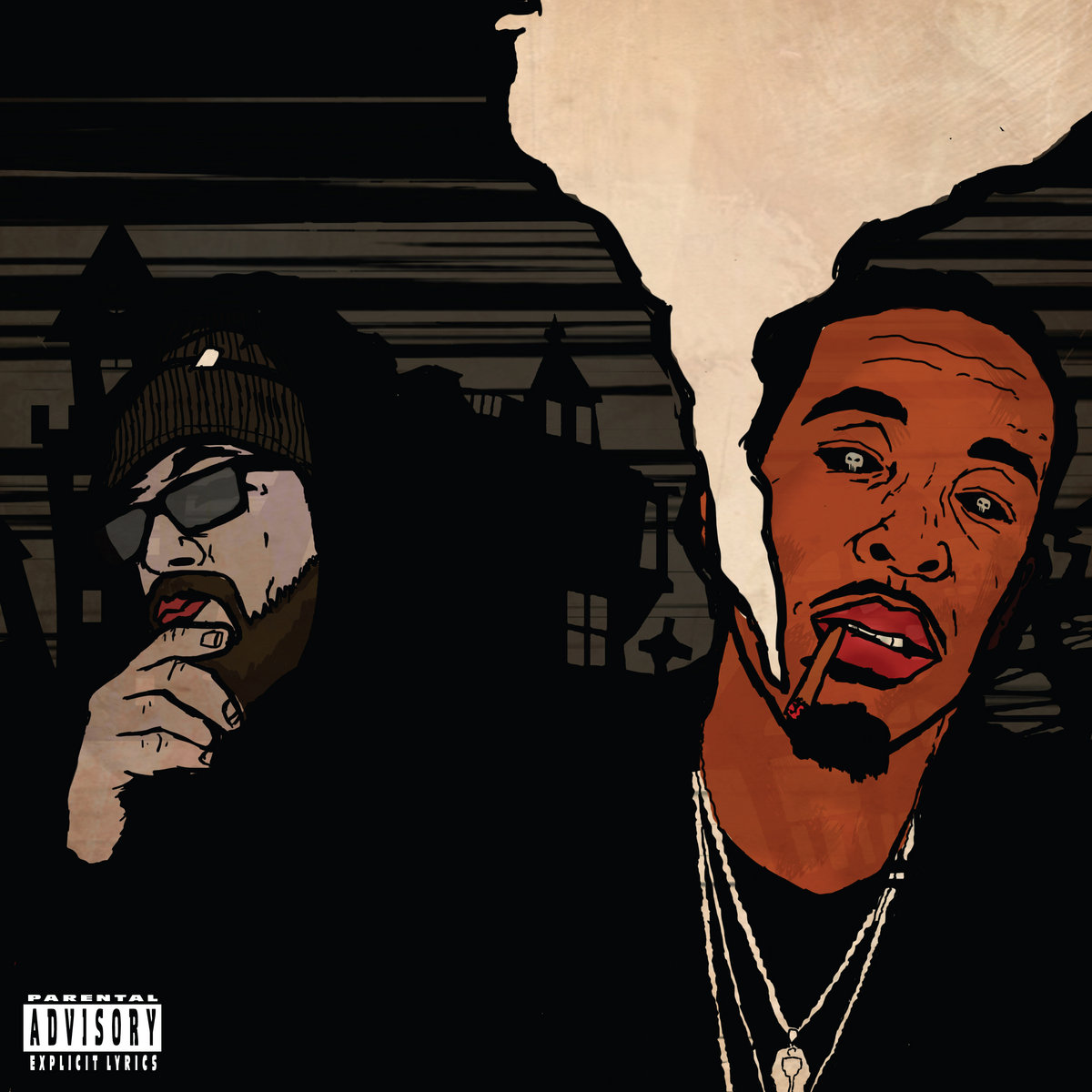 洋楽 Rome Streetz Futurewave Headcrack HEADCRACK ROME STREETZ & FUTUREWAVE White VINYL LP FXCK RXP