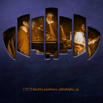 2013-02-23 Blockley Pourhouse, Philadelphia, PA cover art
