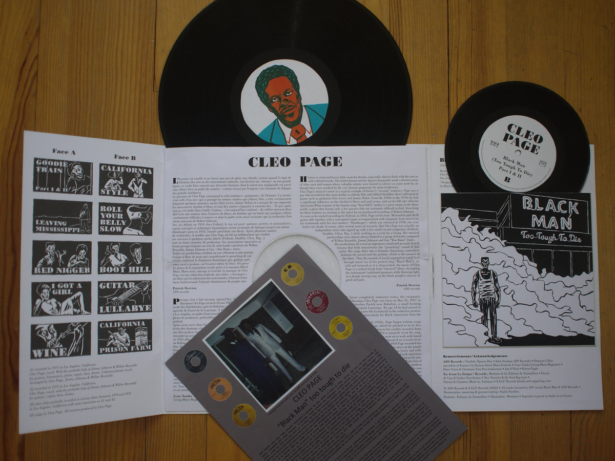 Cleo Page - Black Man - Too Tough To Die (LP+7