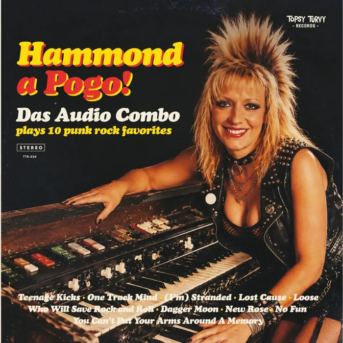 Pochette de DAS AUDIO COMBO - Hammond a Pogo! par Released on our sublabel TOPSY TURVY RECORDS