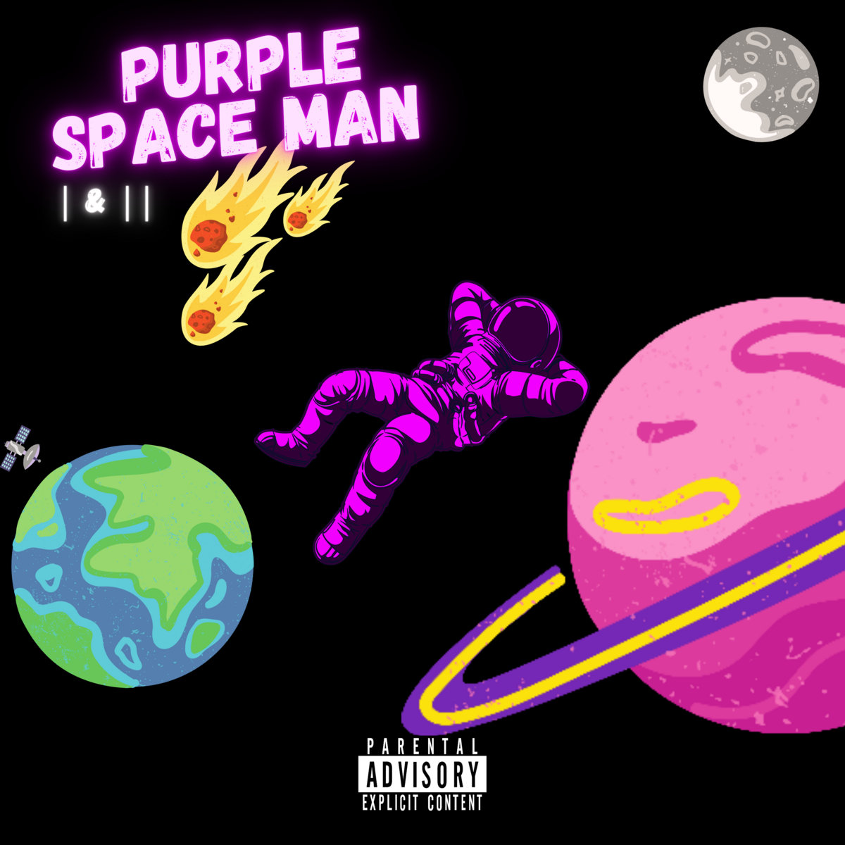 Purple Spaceman 1 2 TEARY EYED FOX pin-op-png
