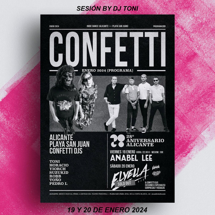 Sesión 28 Aniversario Confetti By Dj Toni (2024) | Dj Toni Confetti
