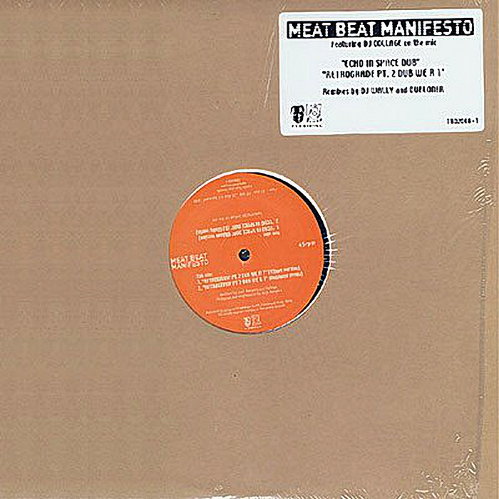 "Echo In Space Dub" / "Retrograde Pt. 2 Dub We R 1" 12" Meat Beat