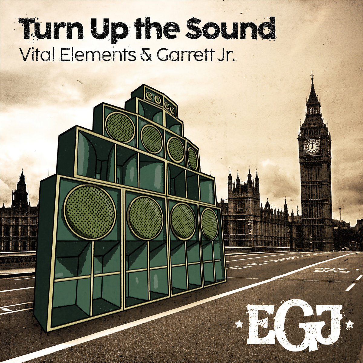 EGJ001 - Turn Up the Sound (Amen Remix / Original) | Vital