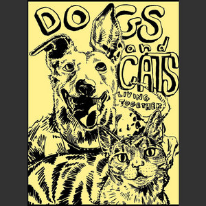 Dogs and Cats! Living Together!Run-On Sunshine/Paper Ceilings cover