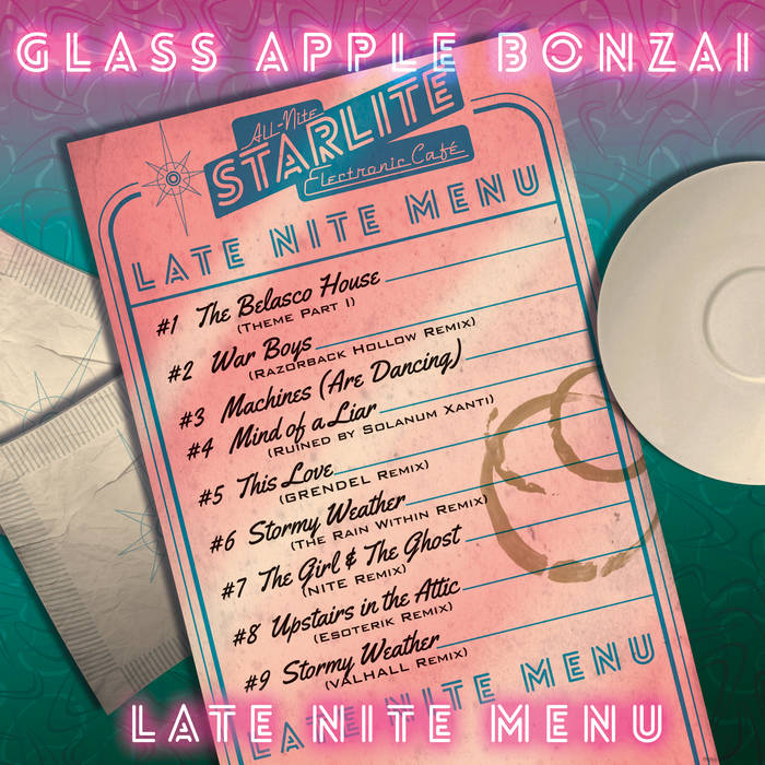 Late Nite Menu | Glass Apple Bonzai