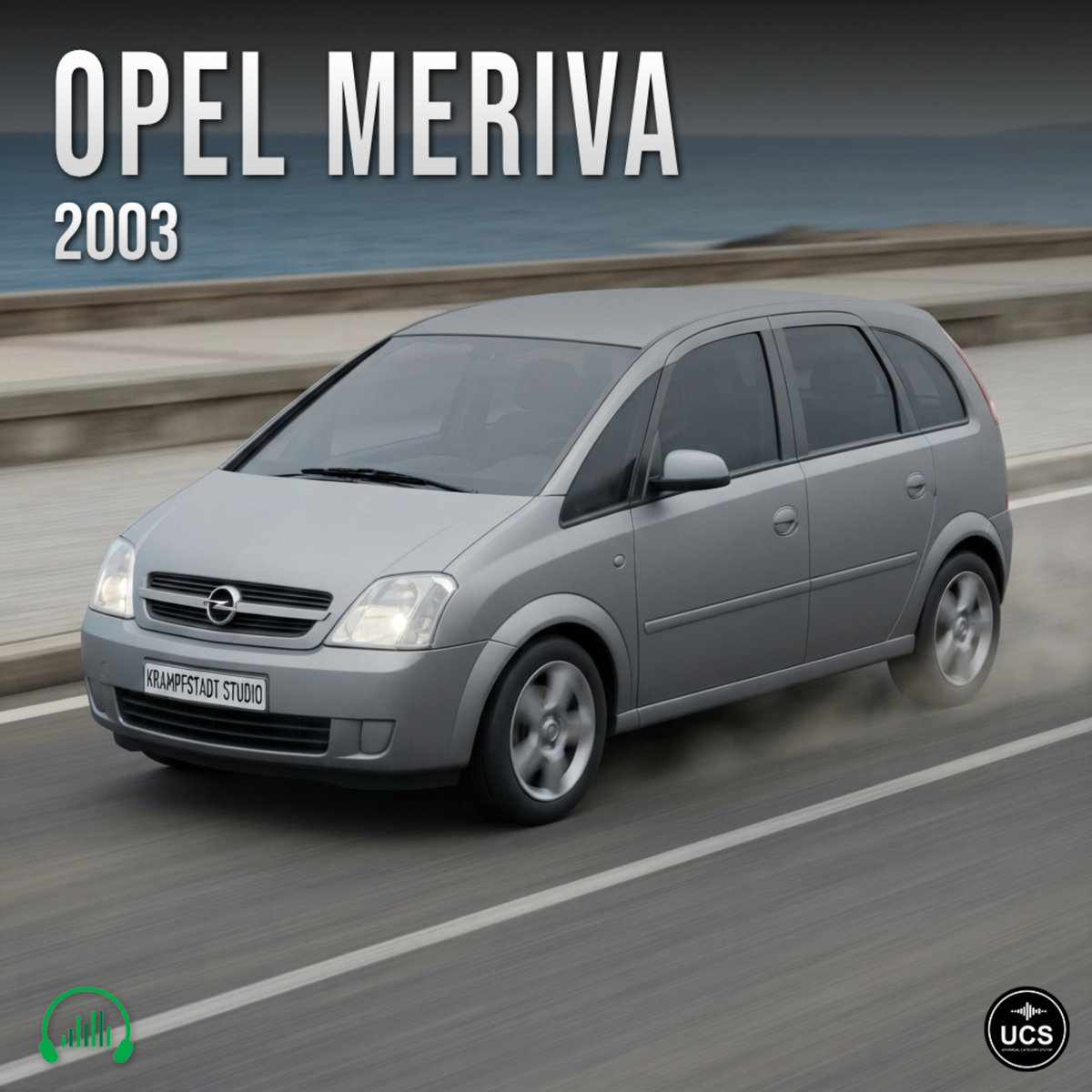 Opel Meriva 2003 mini MPV minivan multi purpose vehicle