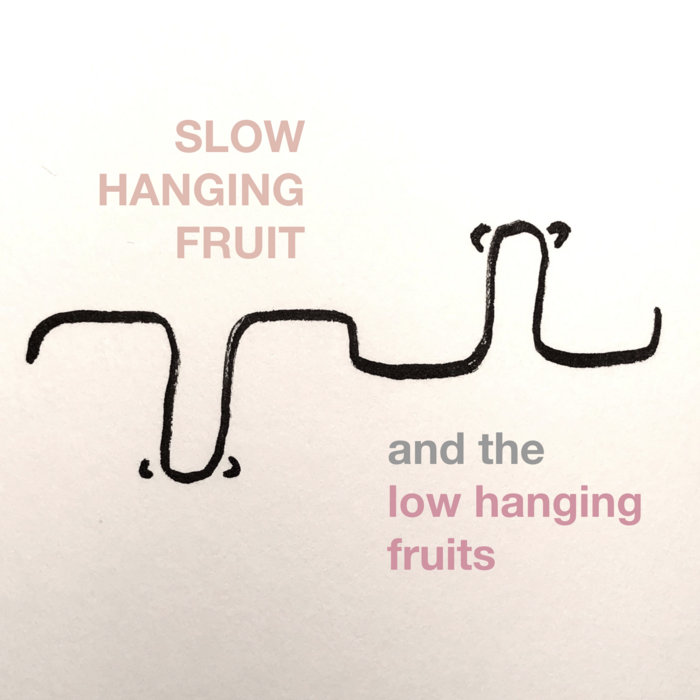 SLOW HANGING FRUIT and the low hanging fruits lowest hanging fruit