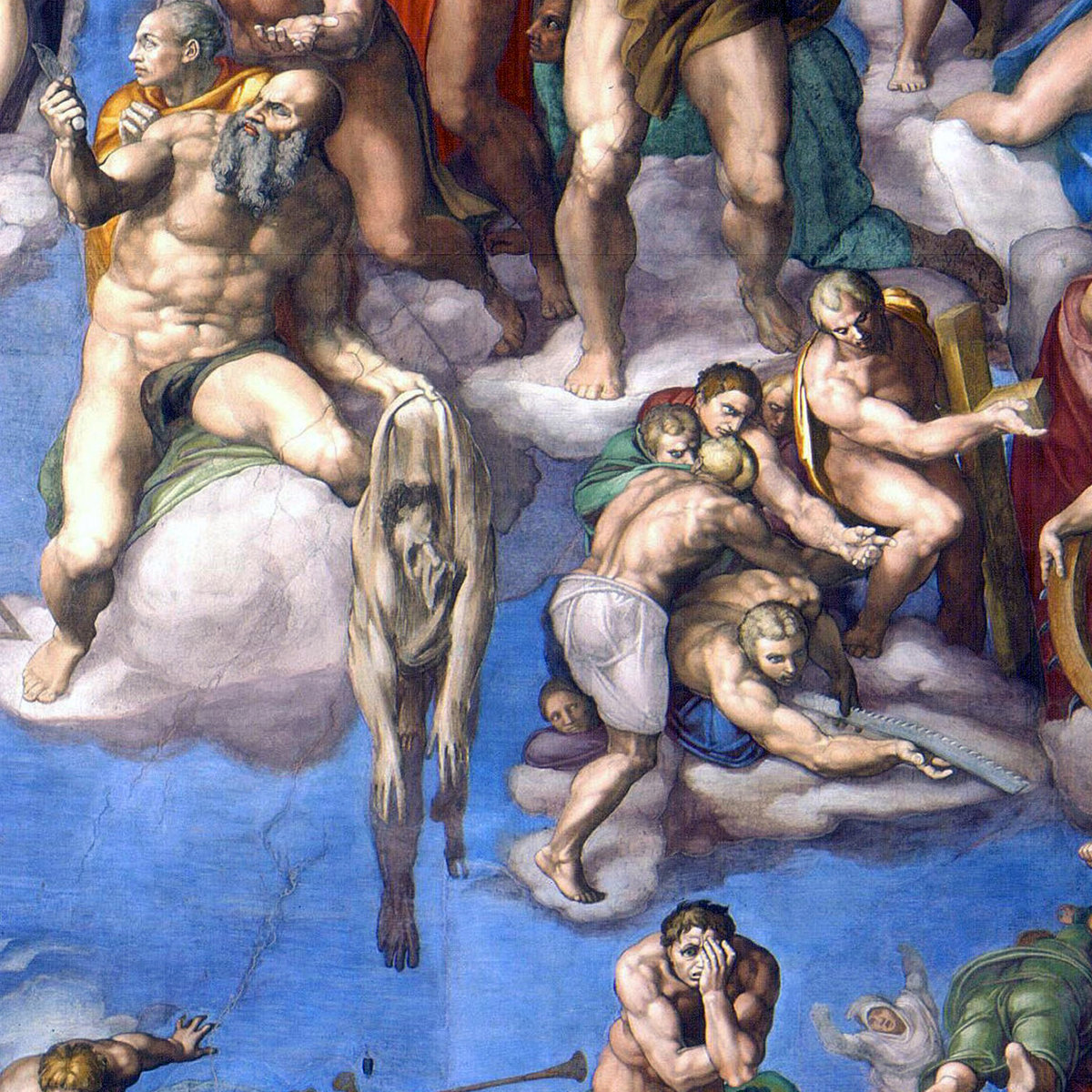 Падение люцифера картина микеланджело