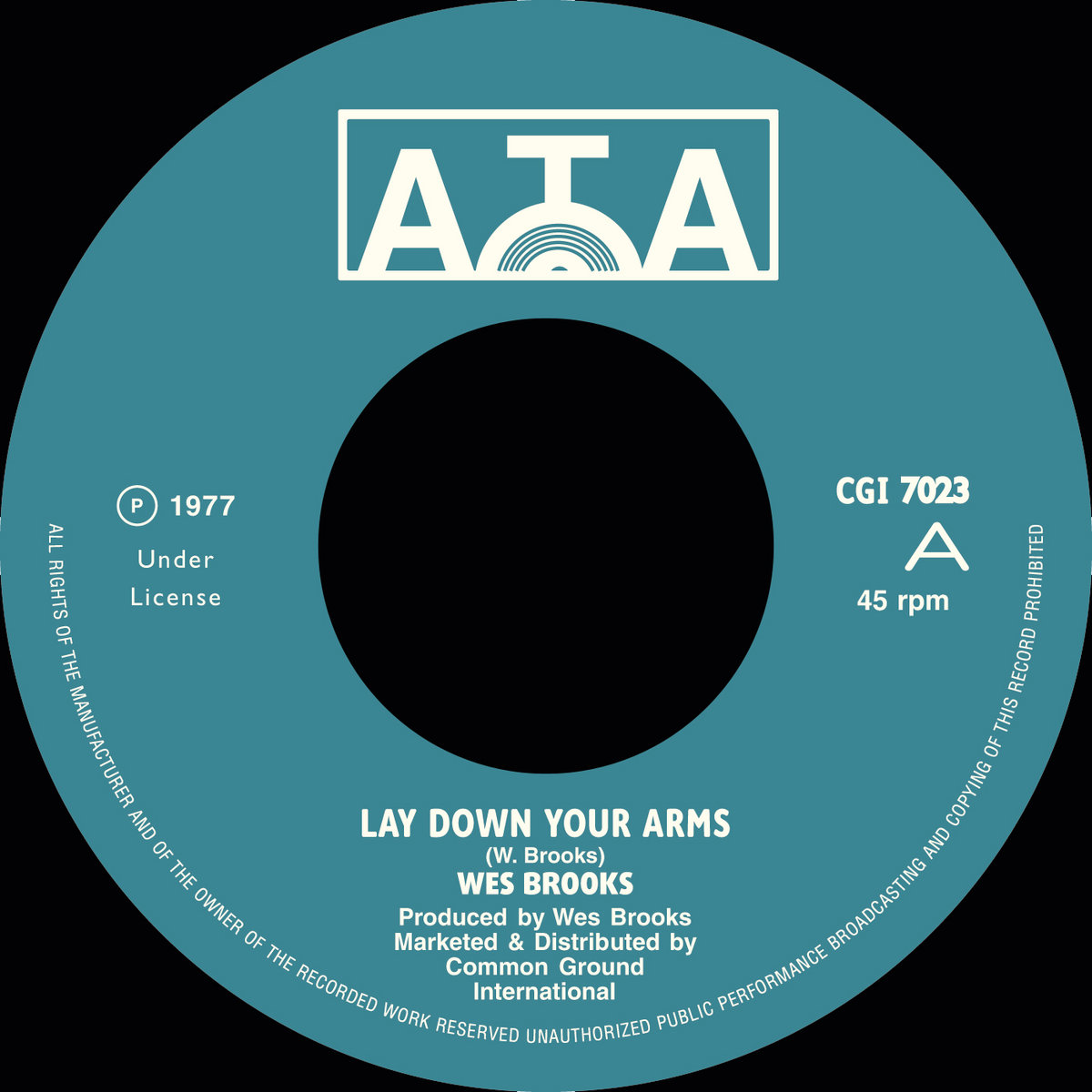 Lay Down Your Arms | Wes Brooks | Common Ground International