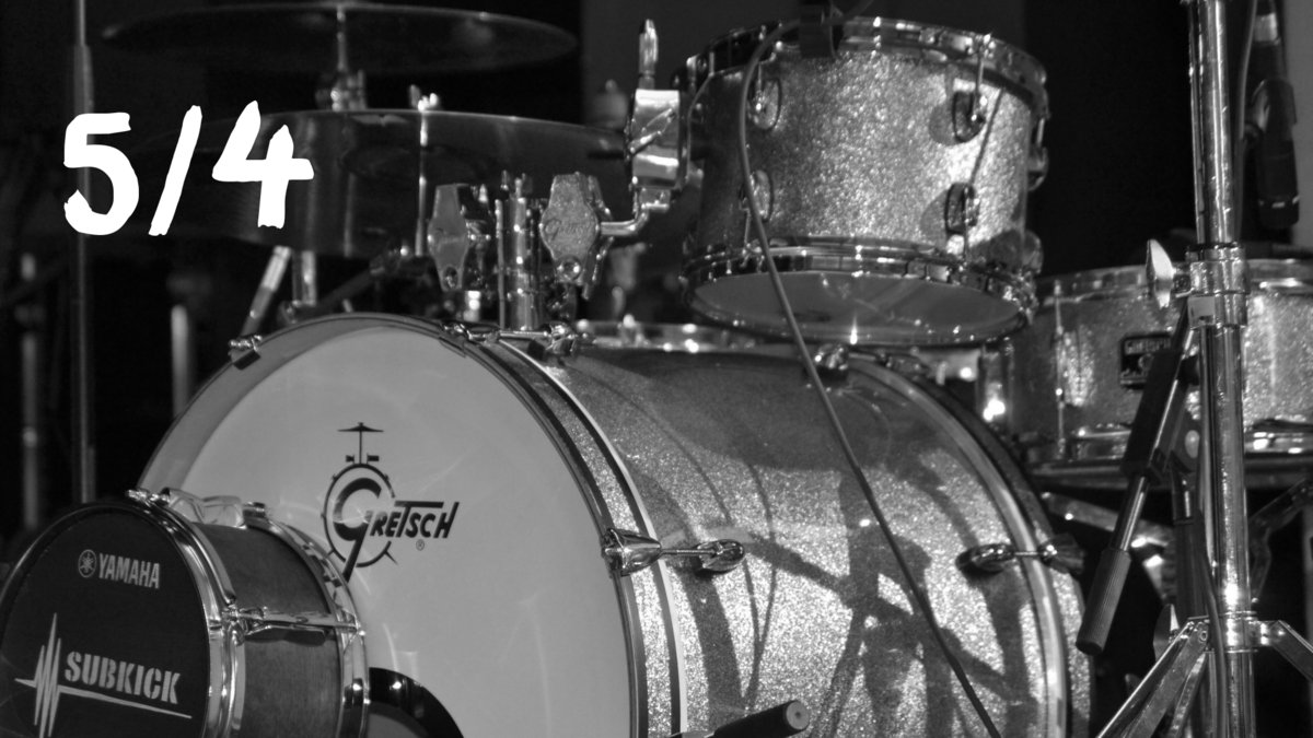 5/4 Drum Groove Backing Track (160 BPM) Daily Backing Tracks