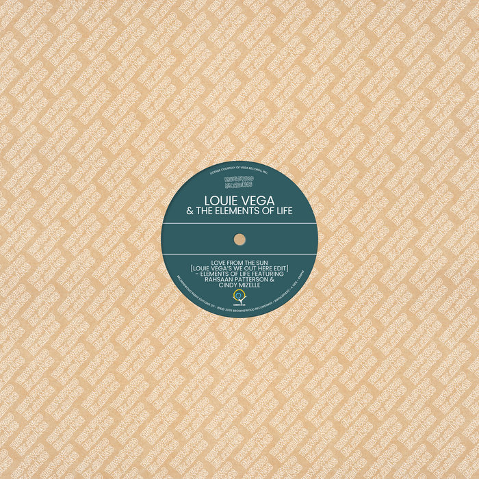 Pochette de Brownswood Remix Editions 011 - Louie Vega & The Elements Of Life par Louie Vega
