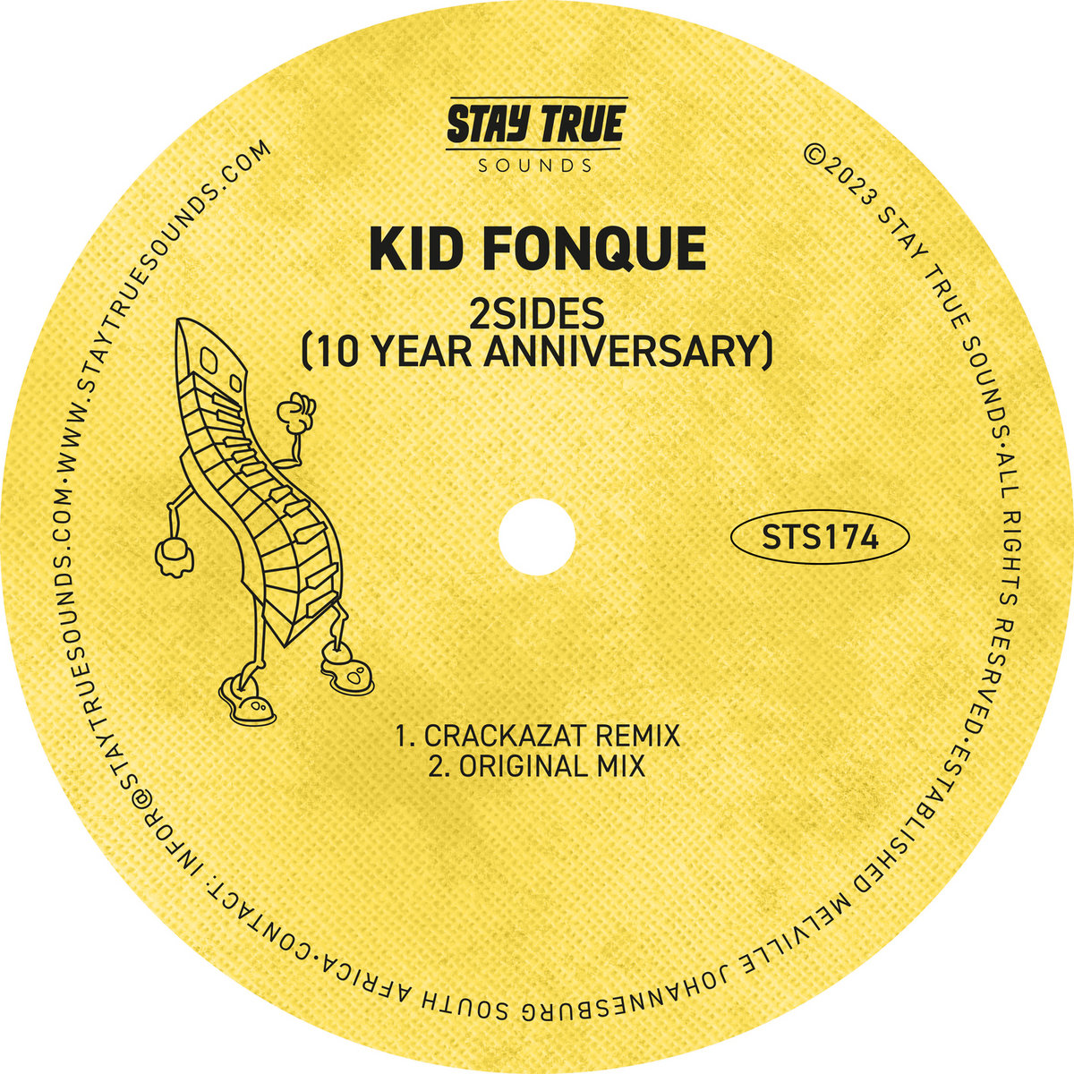 2Sides (Crackazat Remix) | Kid Fonque | Stay True Sounds