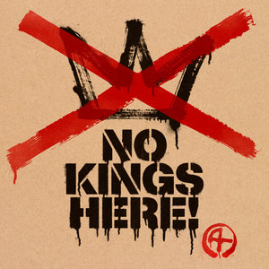 NO KINGS HERE! cover