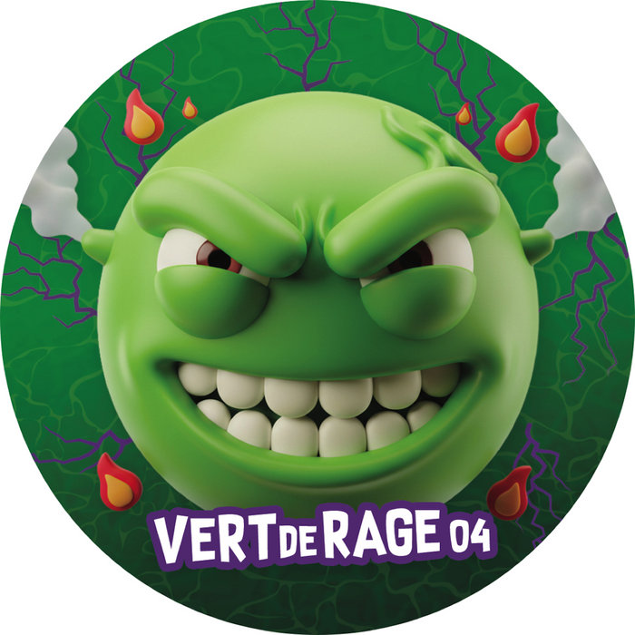 Pochette de Vert de Rage 04 par Civil Unrest Desert Storm