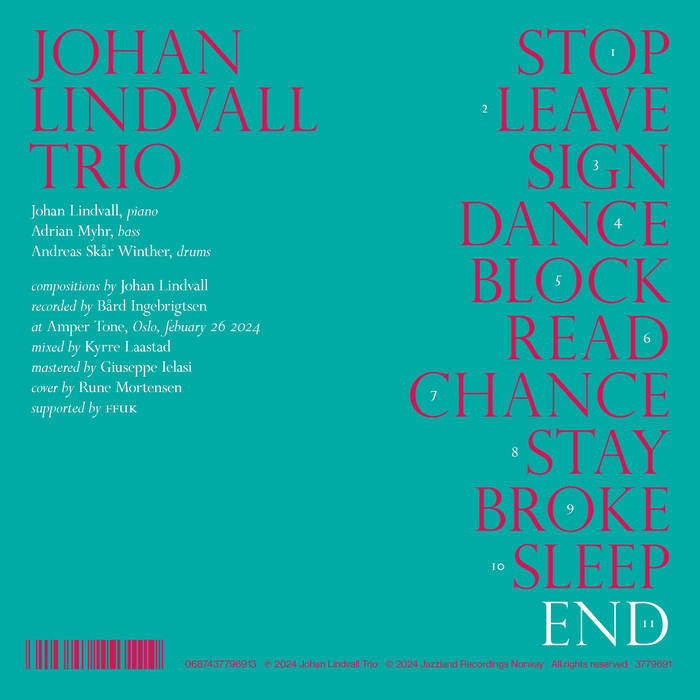 End
von Johan Lindvall Trio