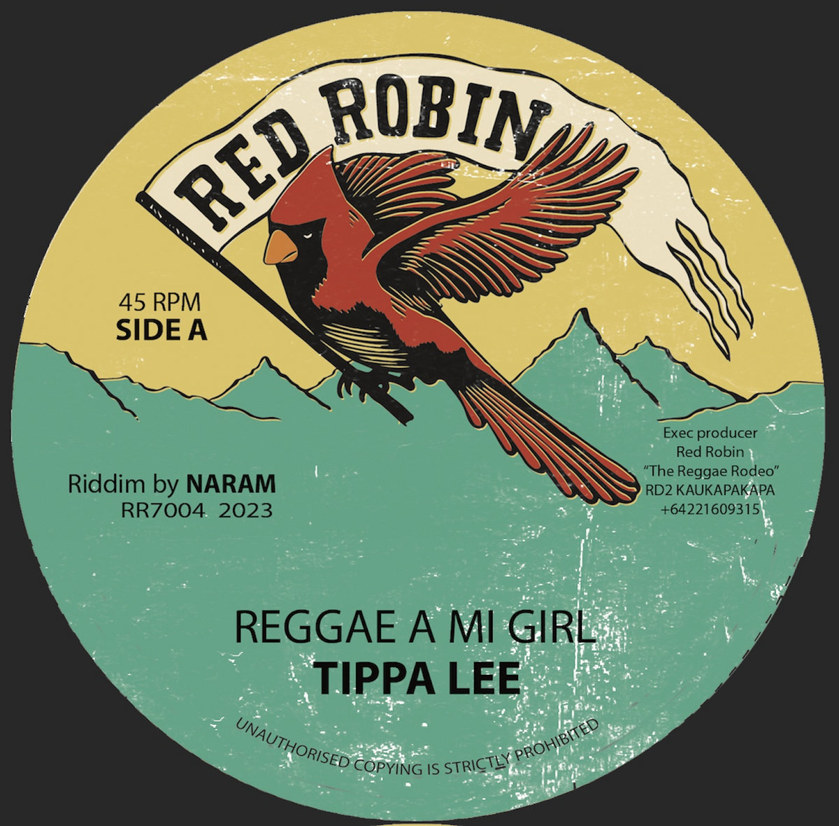 レゲエ Dibbi Sound Tippa Irie & Peter Hunin Tippa Lee - Reggae a Mi Girl | Red Robin Records