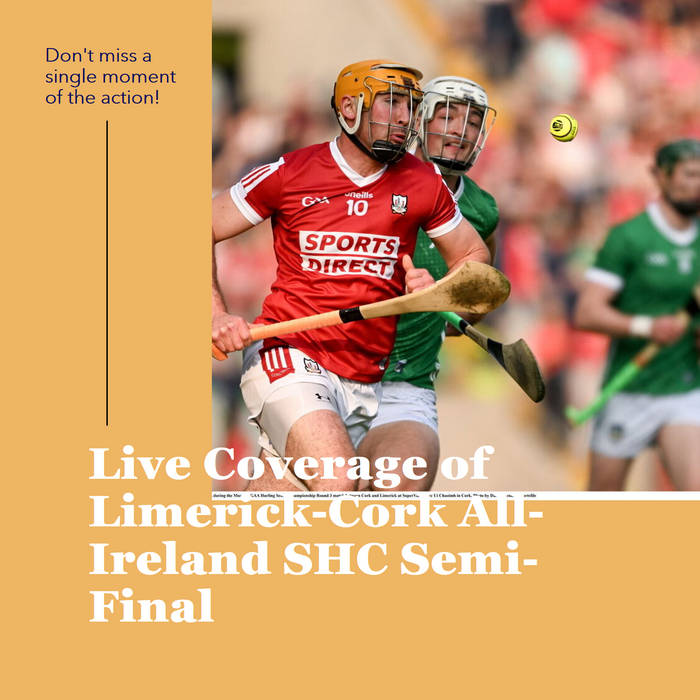 LIVESTREAMs!]+] Limerick vs Cork LIVE AllIreland SHC semifinal Free