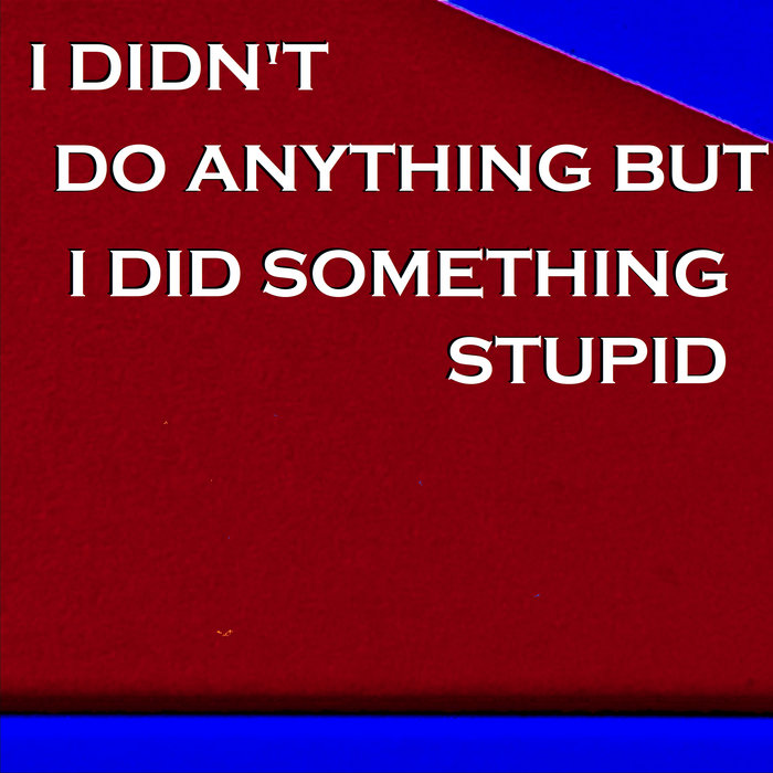 I Didn't Do Anything But I Did Something Stupid (2019-2021) | The Suck ...