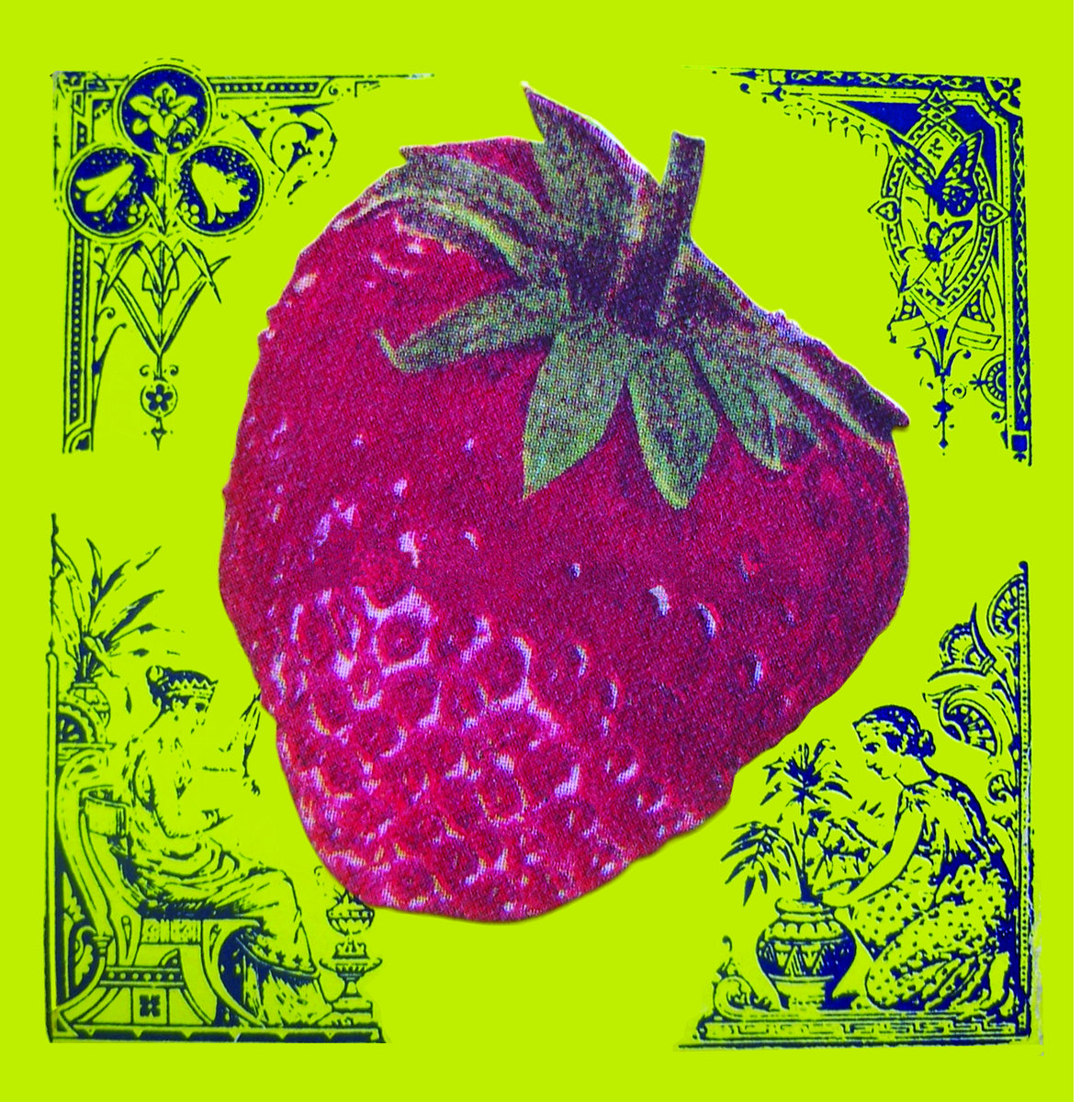 邦楽 STRAWBERRY FIELDS Lips Like Strawberry Strawberry Fields - Rectangles – Montana Beerings