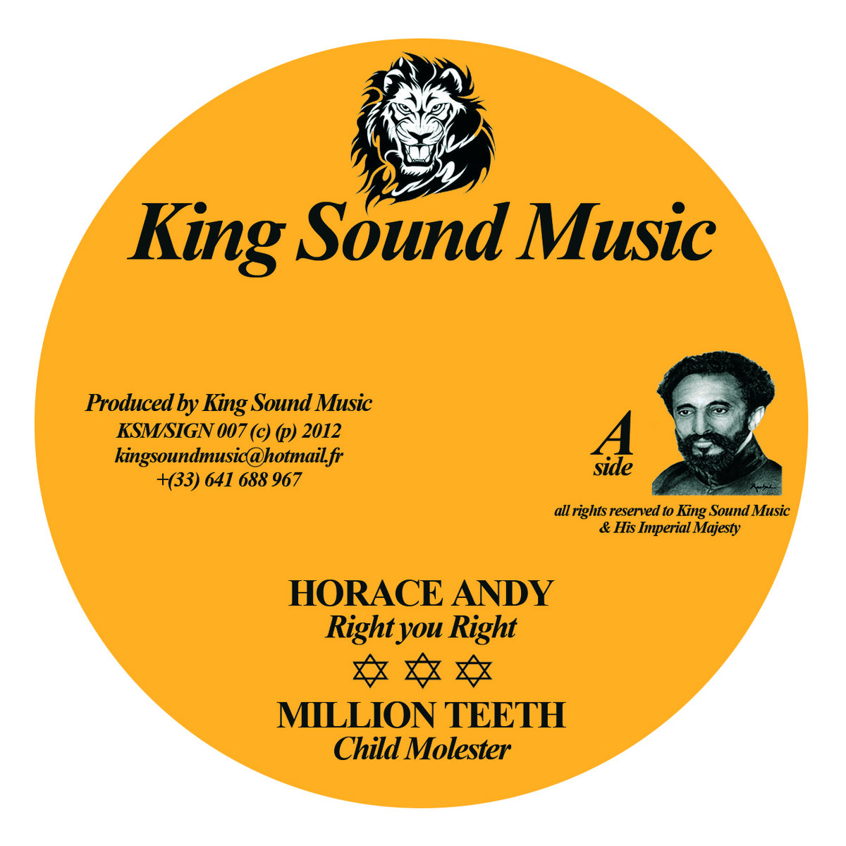 King Sound Music - Sign up riddim | Capleton, Horace Andy, Jah