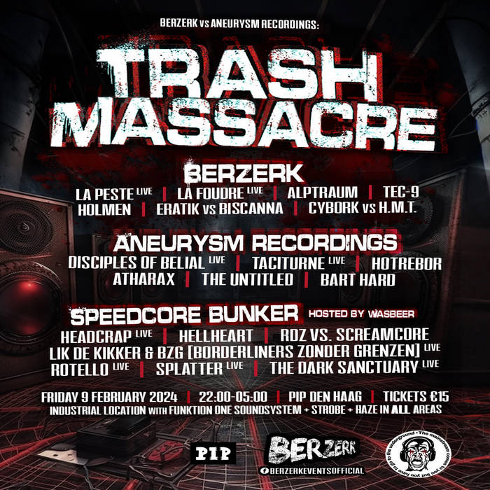 TRASH MASSACRE 09.02.24 | Aneurysm Recordings