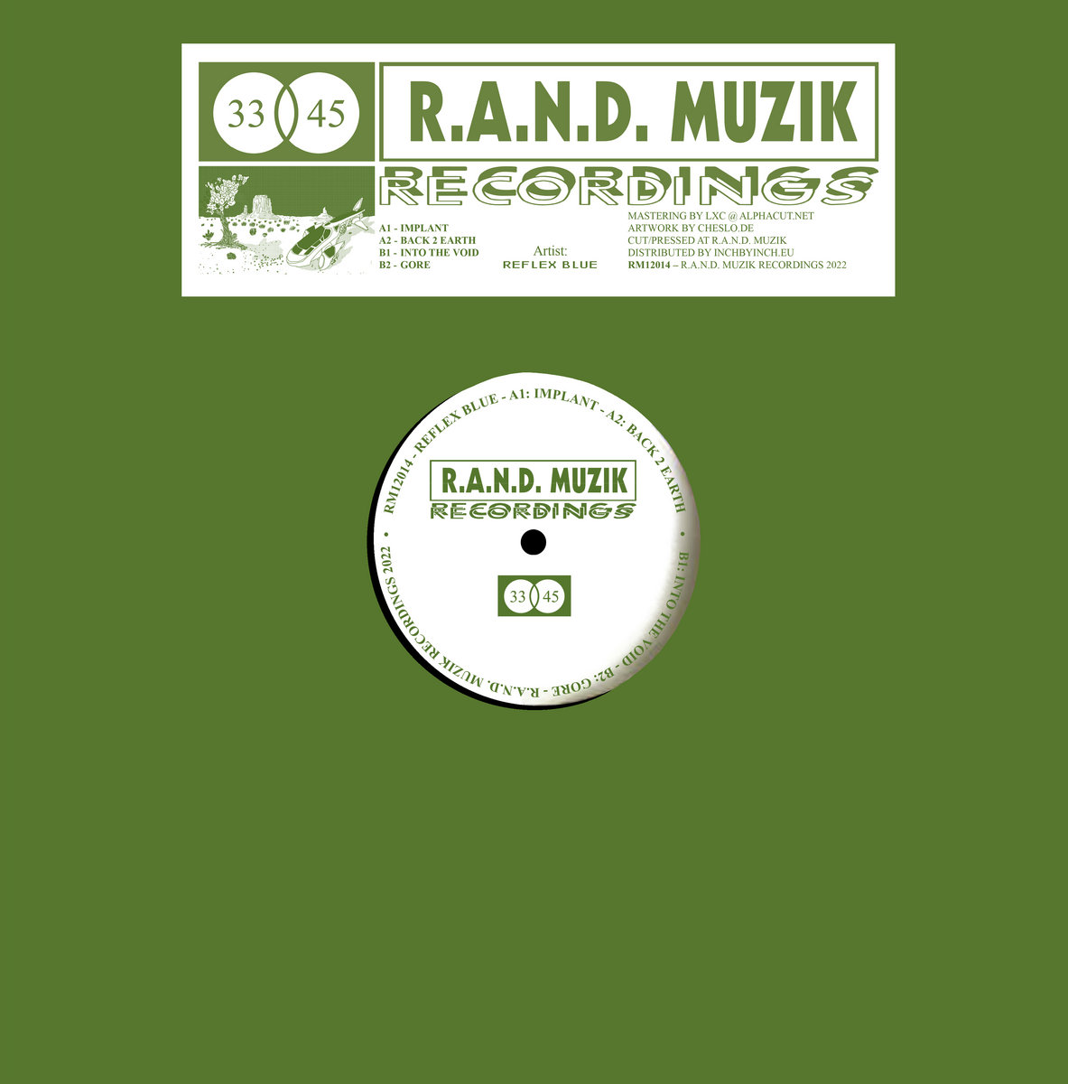 RM12014 | Reflex Blue | R.A.N.D. Muzik Recordings