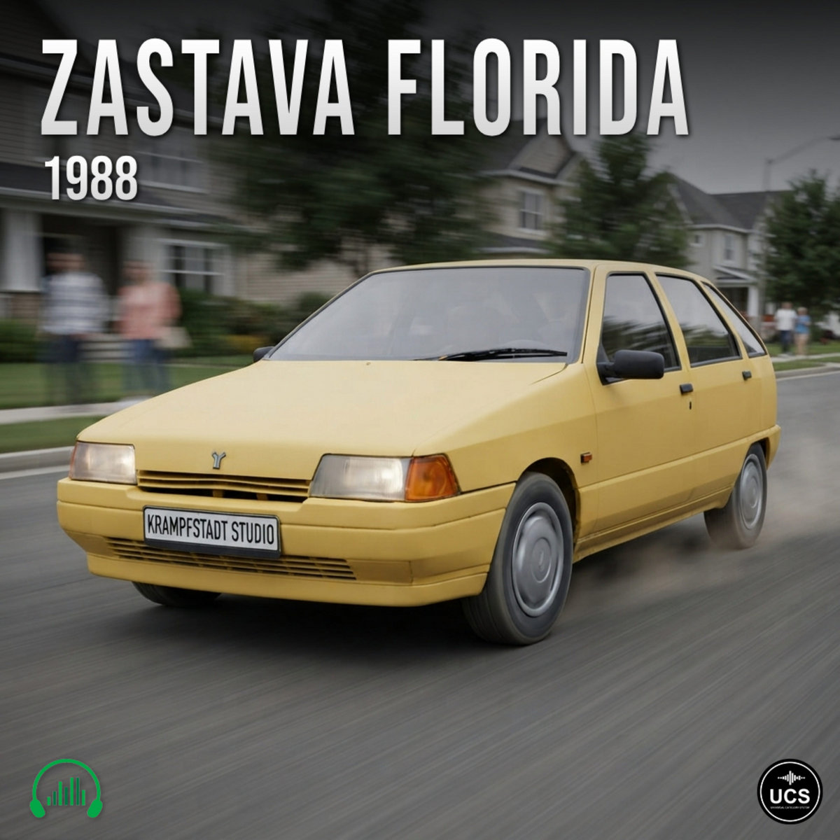 Zastava Florida 1988 Compact Car
