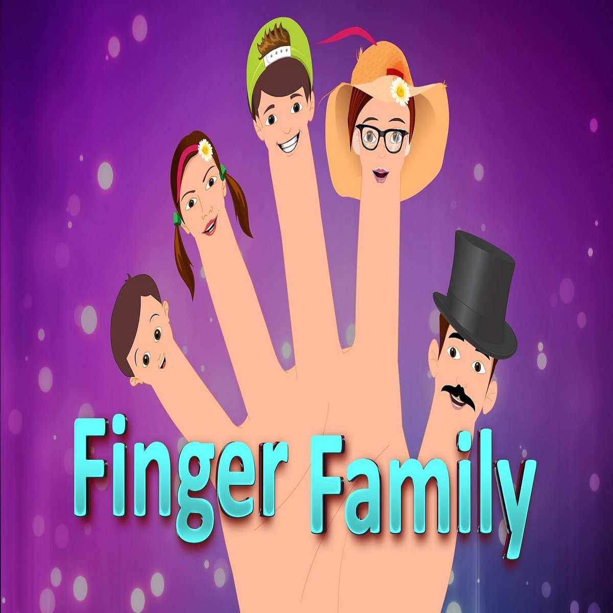 Kids Rhymes ( Five Finger Family ) | Children's Smile Foundation