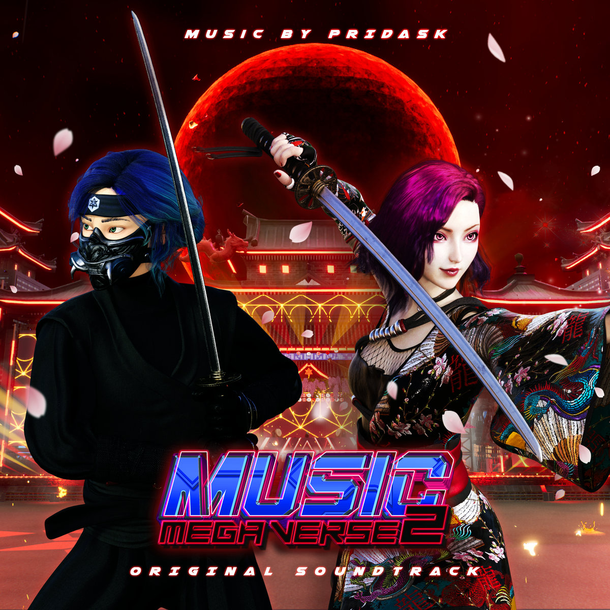 MUSIC MEGAVERSE 2 Original Soundtrack Cover