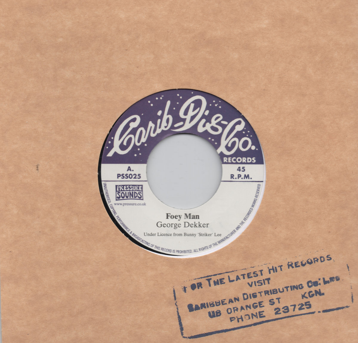 洋楽 RICO RODRIGUES WONDERFUL WORLD 45 RPM Rico Rodrigues – Wonderful World – Vinyl (7