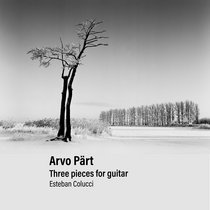 Arvo Pärt - Three Pieces for Guitar cover art