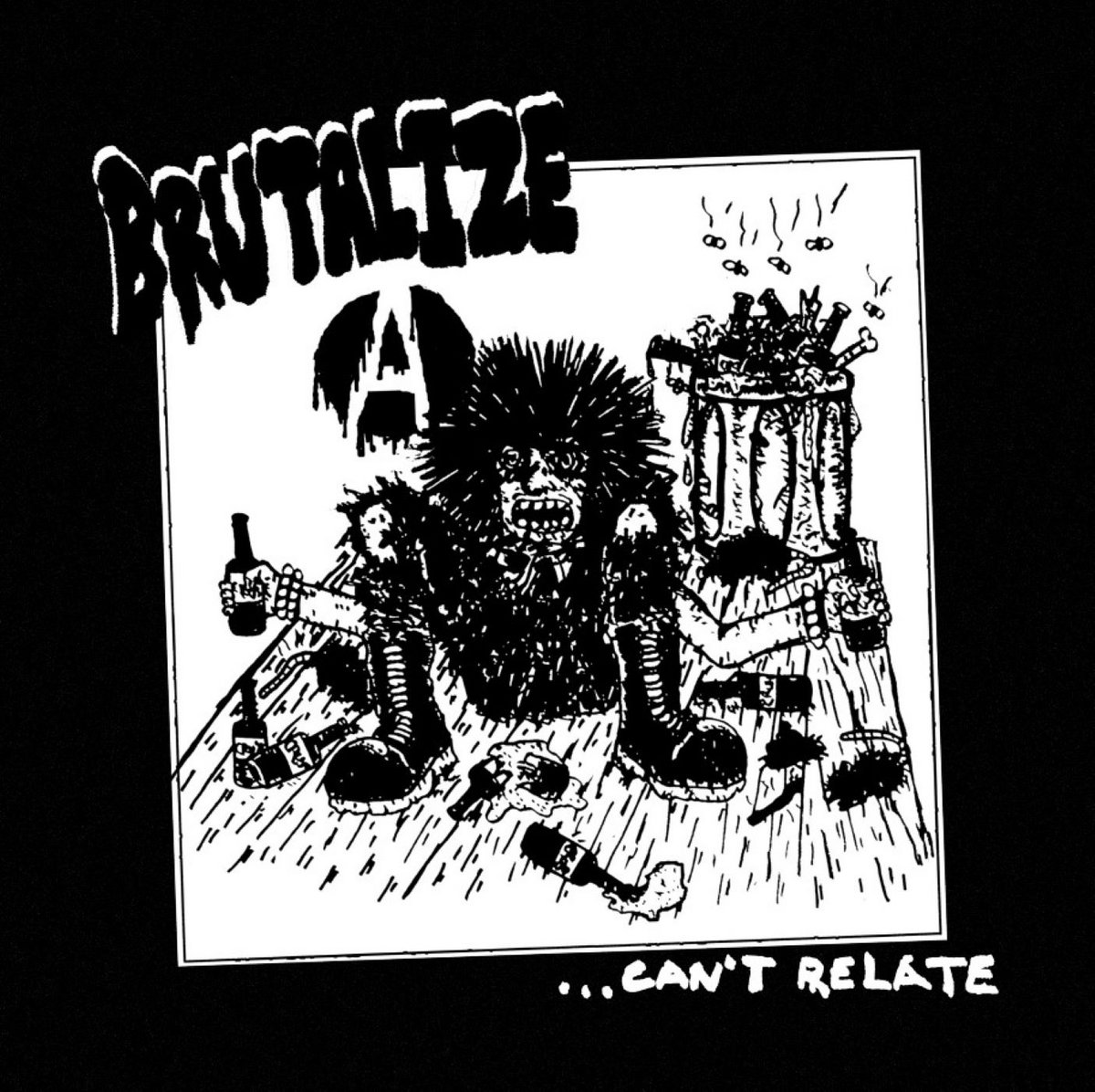 Brutalize - Can't Relate  LP | phobiarecords