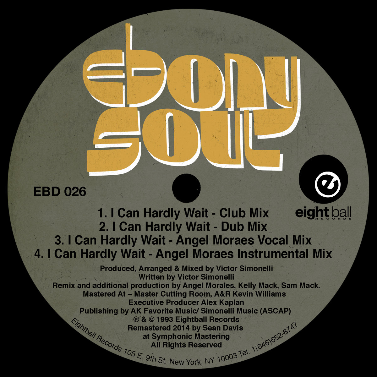 EBONY SOUL 『I CAN HARDLY WAIT』 I Can Hardly Wait (feat. Ebony Soul) Dub Mix | Victor