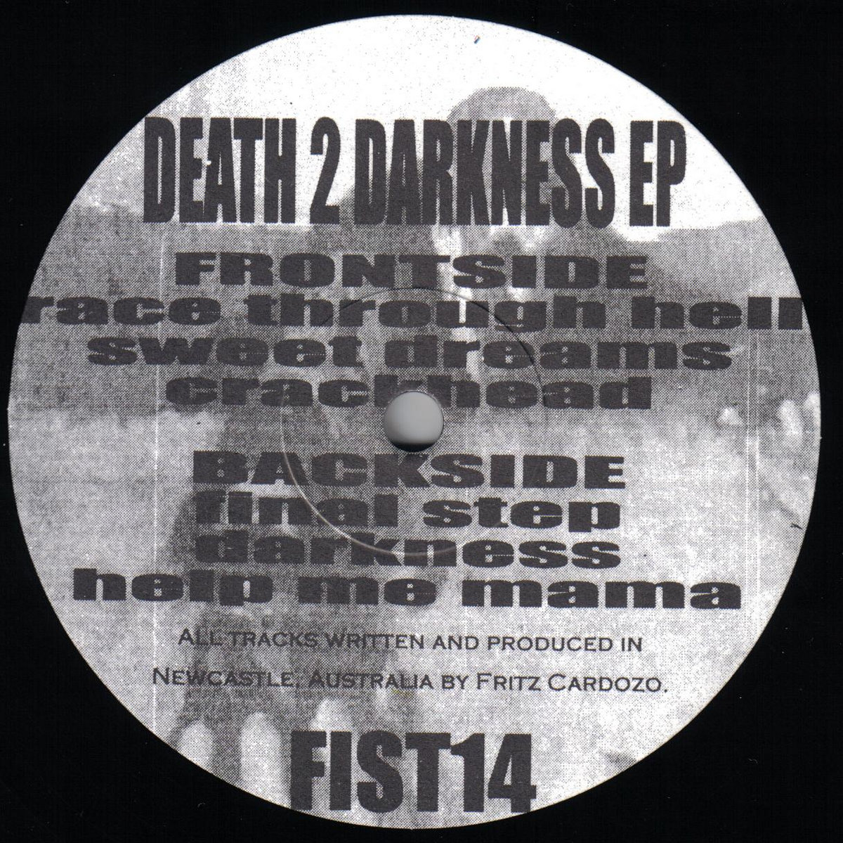 レコード SYNDICATE Visions of Death gabber FIST14 - Death 2 Darkness EP (1998) | Guyver | Bloody Fist