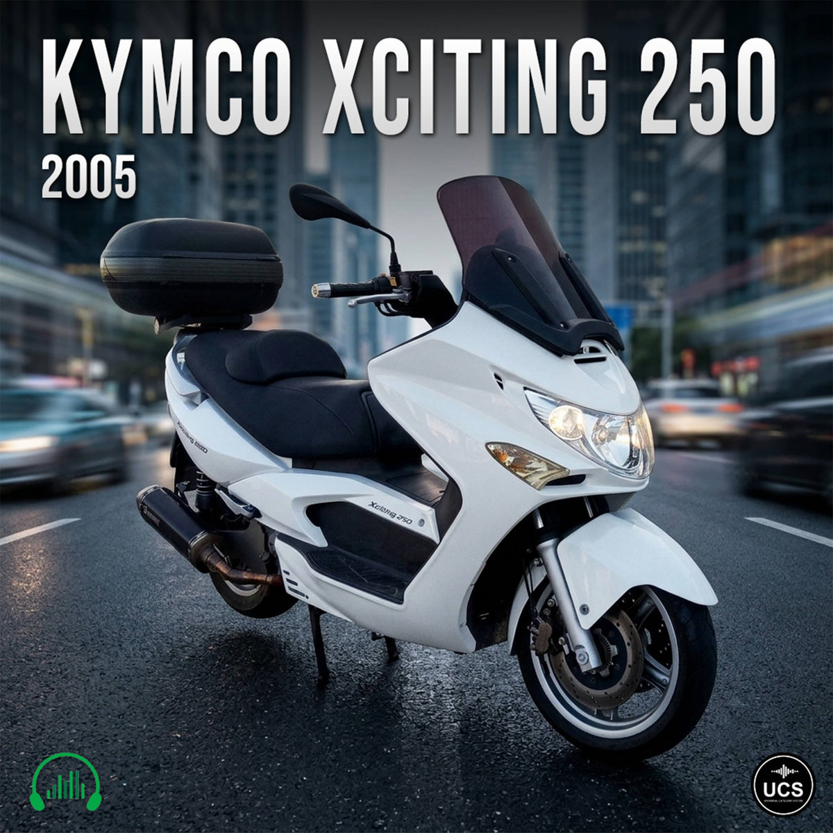 Kymco Xciting 250 2005 Maxi Touring Scooter Motorcycle