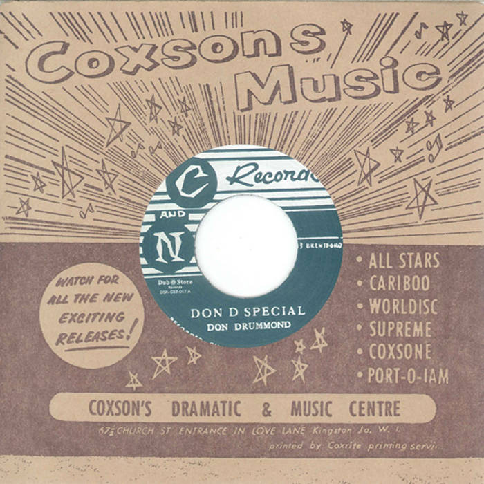 Don Drummond - Don D Special / Fidel (Studio One - 7