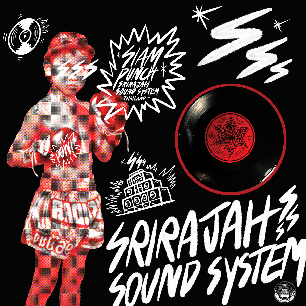 貴重レア Srirajah Sound System / Siam Punch SIAM PUNCH! | SRIRAJAH SOUND SYSTEM | Srirajah Rockers