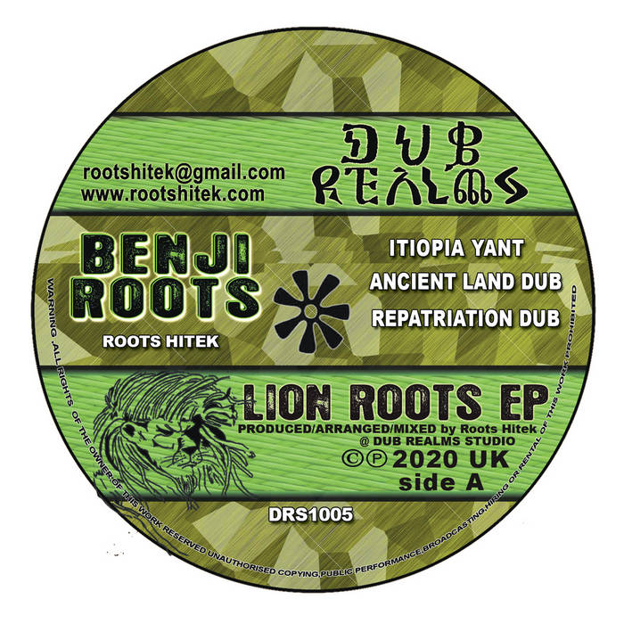 LION ROOTS EP | ROOTS HITEK / BENJI ROOTS / KING DAVID HORNS
