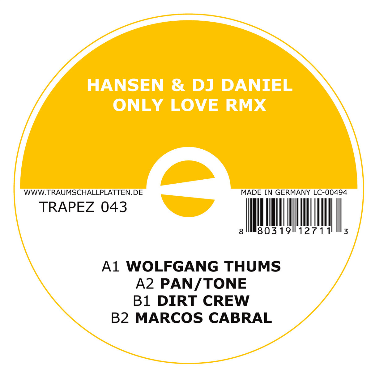 Only Love Rmx | Hansen & DJ Daniel | Trapez