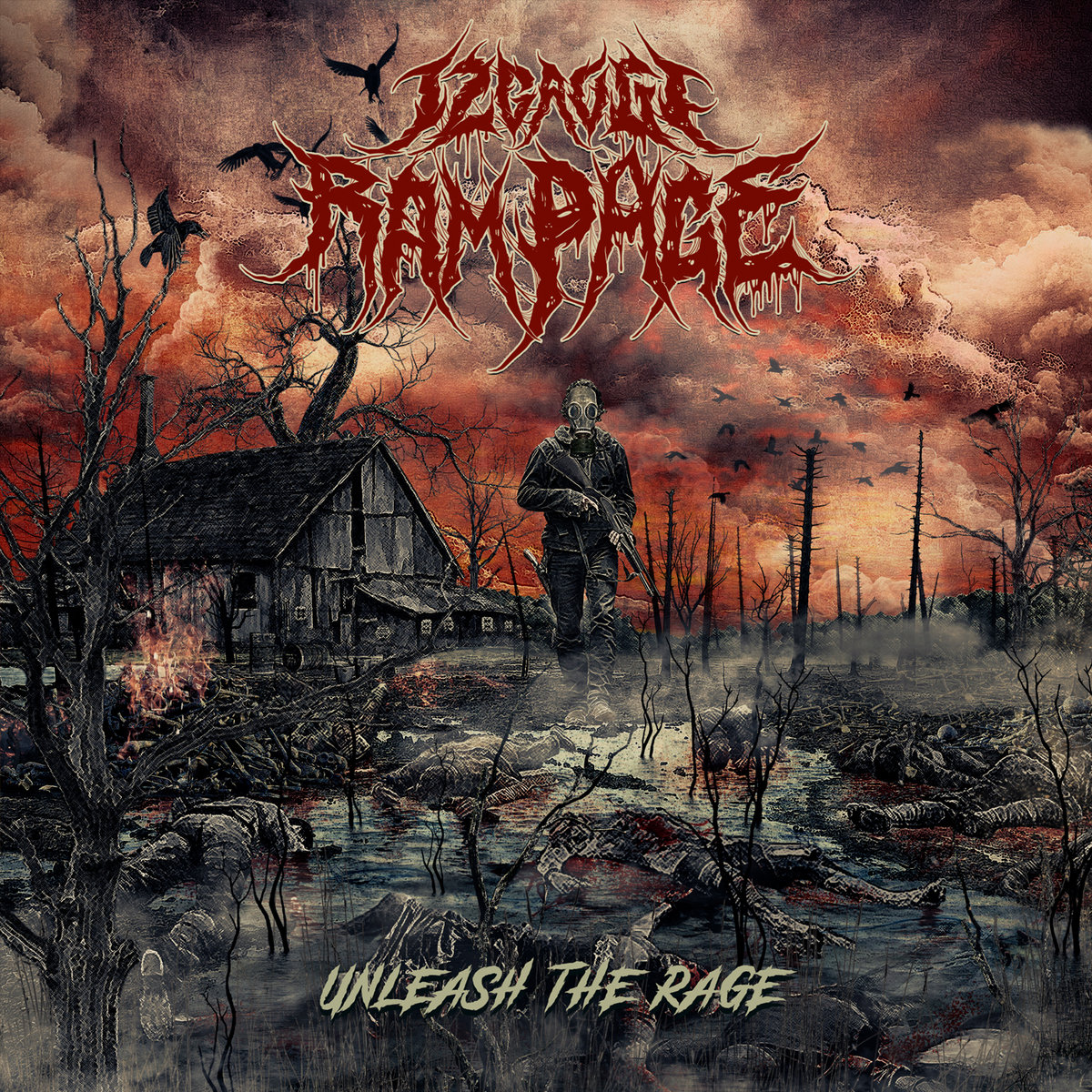 THE RAMPAGE - boo Unleash The Rage | 12Gauge Rampage | Grindhead Records