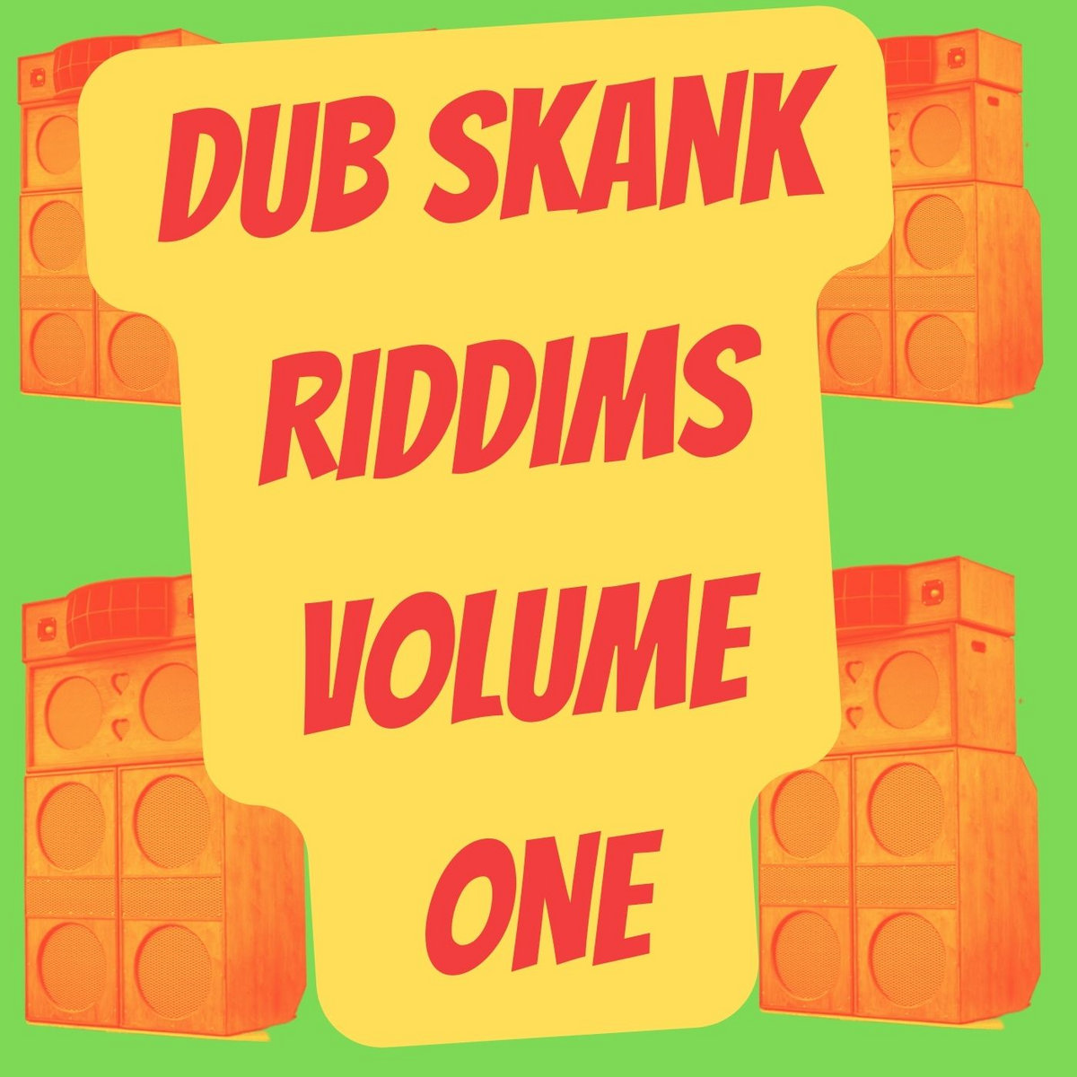 Dub Skank Riddims Volume one cover
