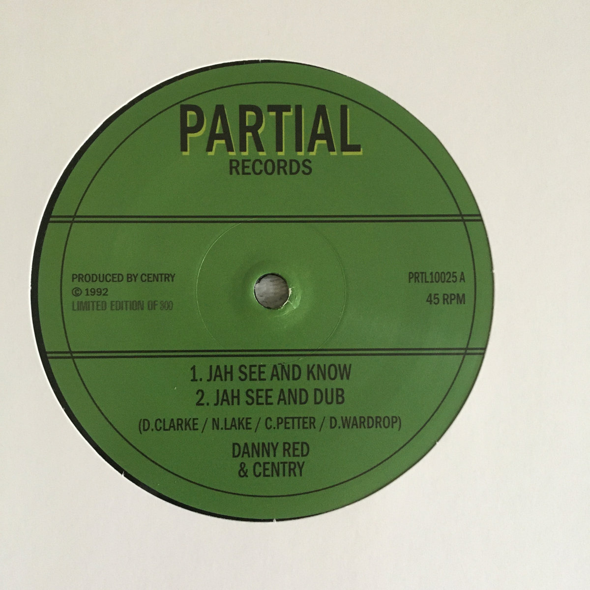 Jah See and Know / Zion Garden | Danny Red / Centry
