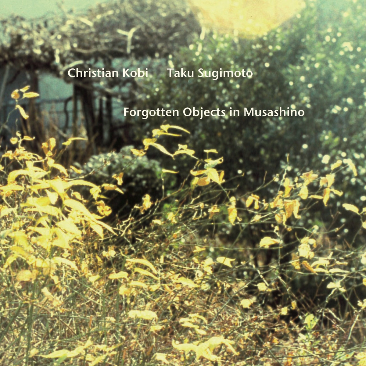 Forgotten Objects in Musashino | Christian Kobi / Taku Sugimoto