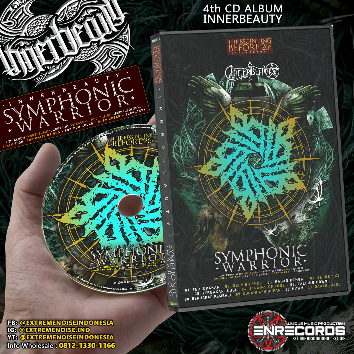 INNERBEAUTY - Symphonic Warrior | Extreme Noise Records