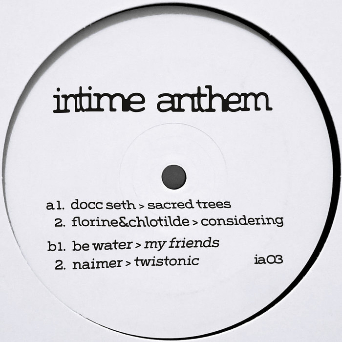 Pochette de ia03 - VARIOUS ARTISTS par intime anthem records